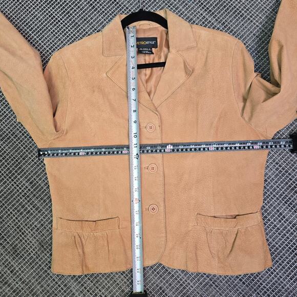 Metrostyle Tan Women's Blazer - Picture 8 of 13